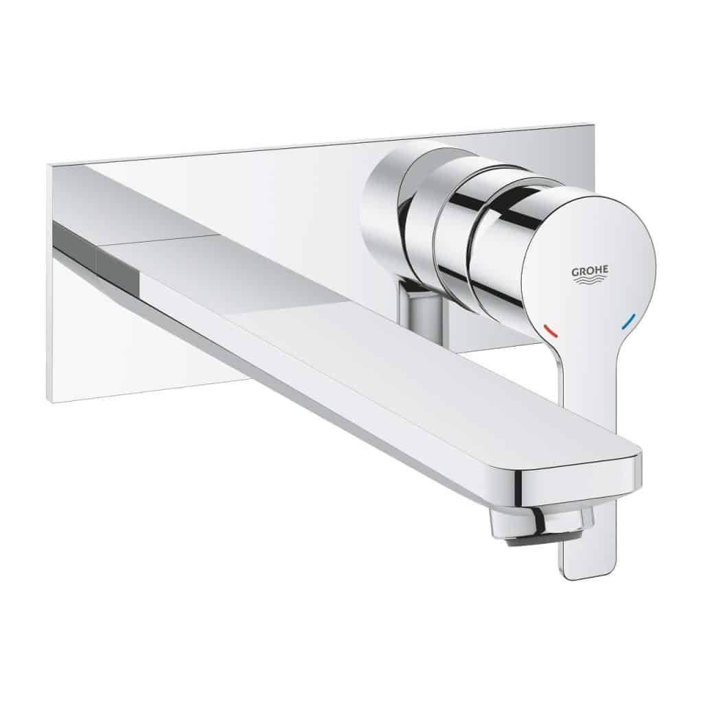 GROHE Lineare New iki delikli StarLight krom lavabo bataryası