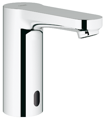 Grohe Eurosmart Cosmopolitan E Fotoselli Lavabo Bataryası, Çift Su Girişli Pilli - 36330001