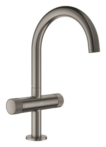 Grohe Atrio Private Collection Lavabo Bataryası L-Boyut Brushed Hard Graphite - 21138AL0