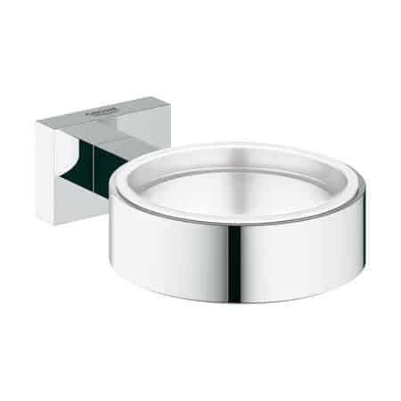Grohe Essentials Cube sabunluk ve diş fırçalık tutacağı - StarLight krom kaplama