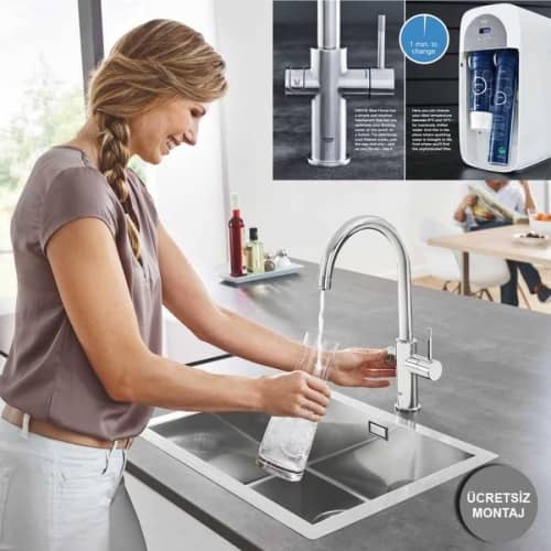 grohe blue home aritmali icme suyu ve soda yapan eviye bataryasi grohe aritmali mutfak bataryalari grohe aritmali eviye bataryalari 1756389 27 K