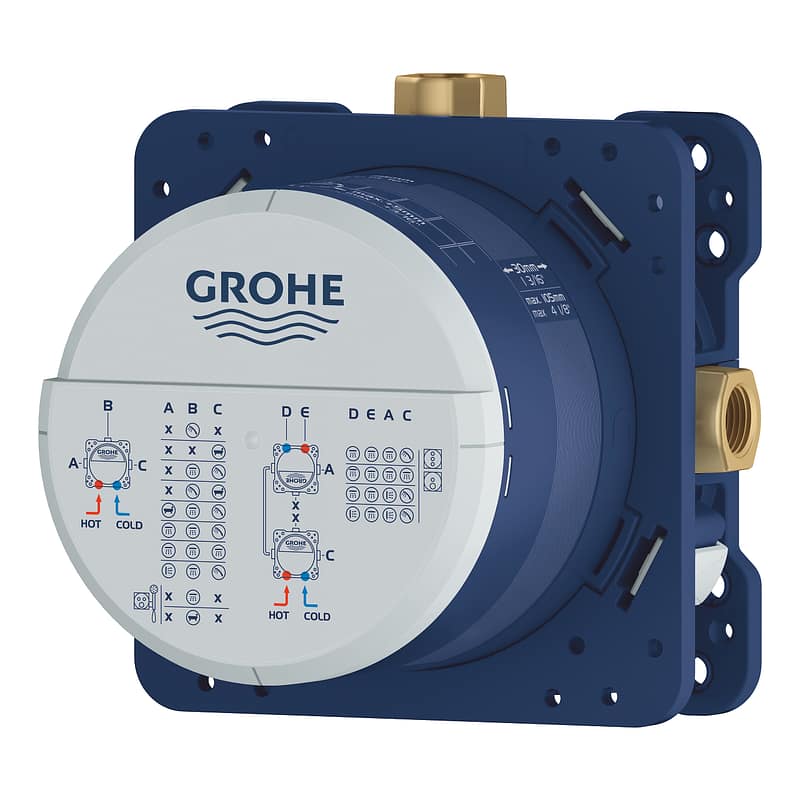 GROHE RAPIDO SMARTBOX IÇ GÖVDE UNIVERSAL GIRIŞ KUTUSU, 1/2 - Görsel 2