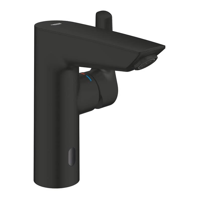 Grohe Eurosmart Fotoselli/Manuel Lavabo Bataryası M-Boyut Mat Siyah - 239752433