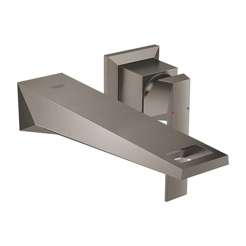 GROHE ALLURE BRILLIANT İKI DELIKLI LAVABO BATARYASI M-BOYUT HARD GRAPHITE