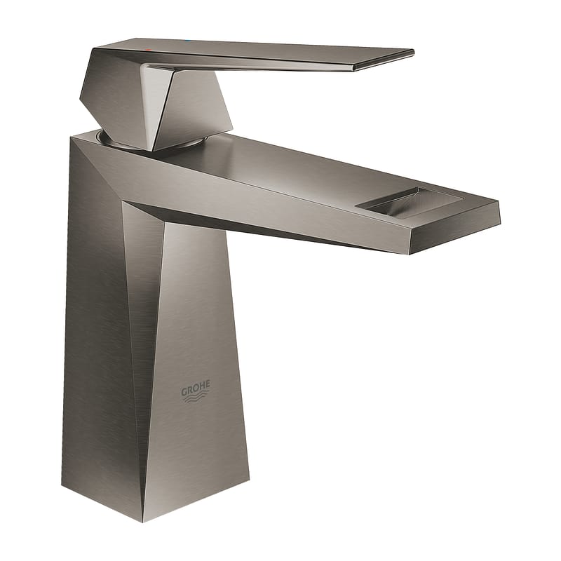 GROHE ALLURE BRILLIANT TEK KUMANDALI LAVABO BATARYASI M-BOYUT KOYU GRI