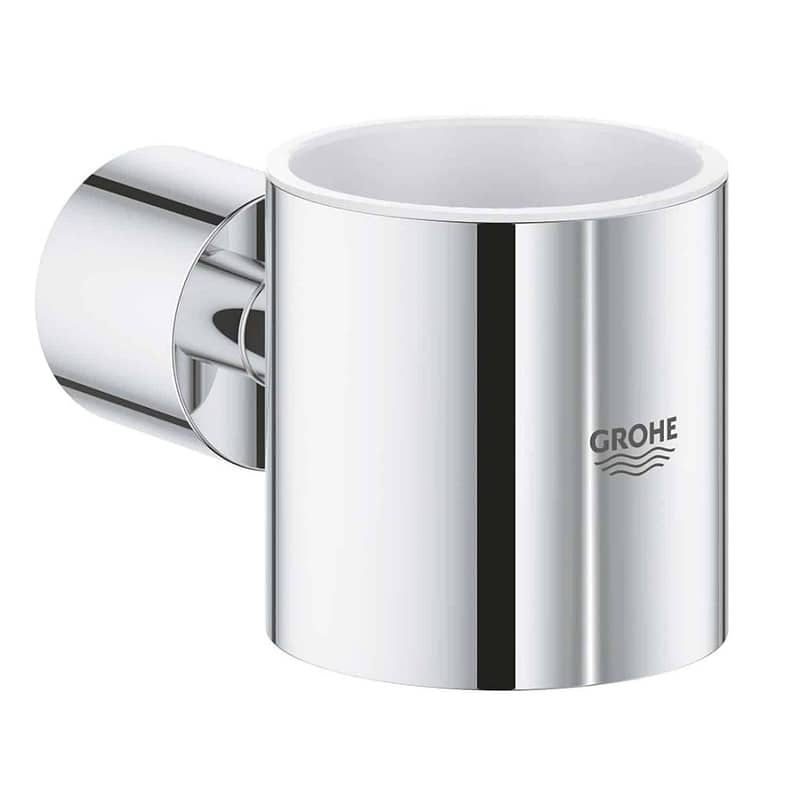 Grohe Atrio Tutamak - Sıvı Sabunluk ve Diş Fırçalık Hariç, Krom - 40304003